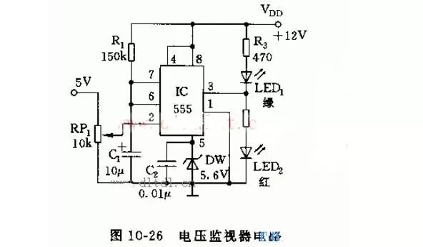 简析555电压检测电路