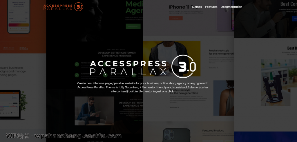 AccessPress 视差主题