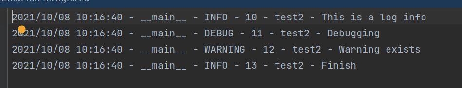 python日志类logging的使用_python中logging集成到类-CSDN博客