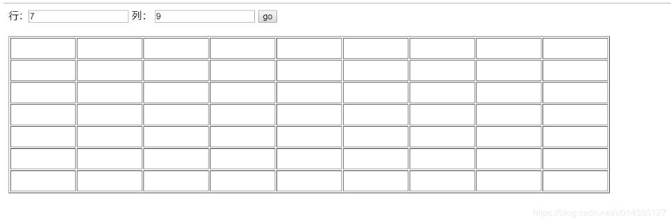 js自动生成html报表,JavaScript实现动态生成表格