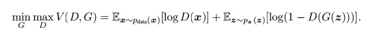 GNA笔记--GAN生成式对抗网络原理以及数学表达式解剖