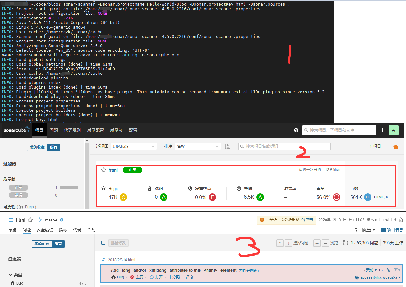 WeiyiGeek.代码质量检测结果