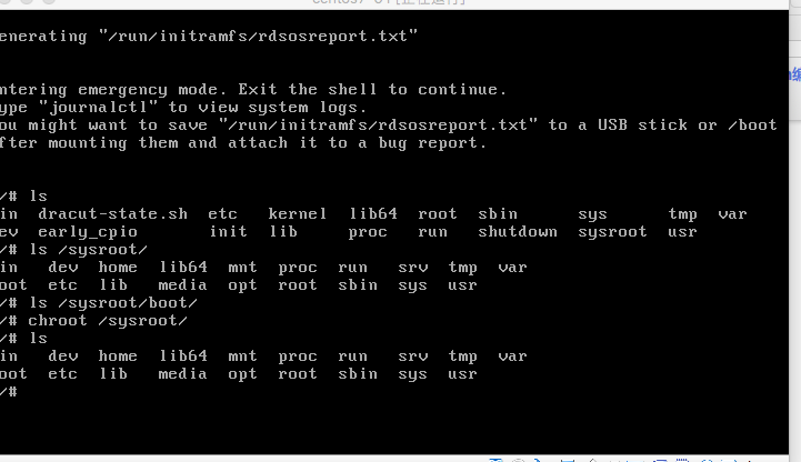 CentOS 7忘记root密码的解决方法