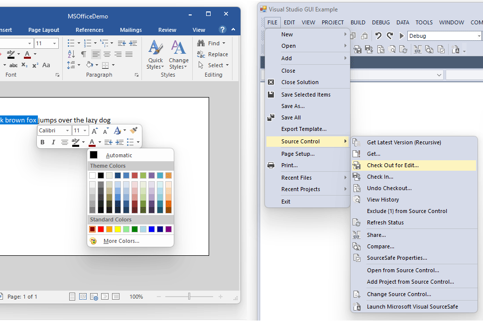 BCGControlBar for .NET v7.1正式发布