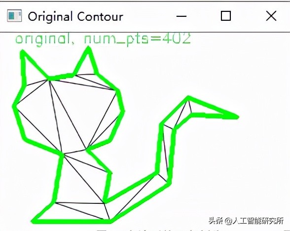 python代码实现OpenCV 轮廓近似原理