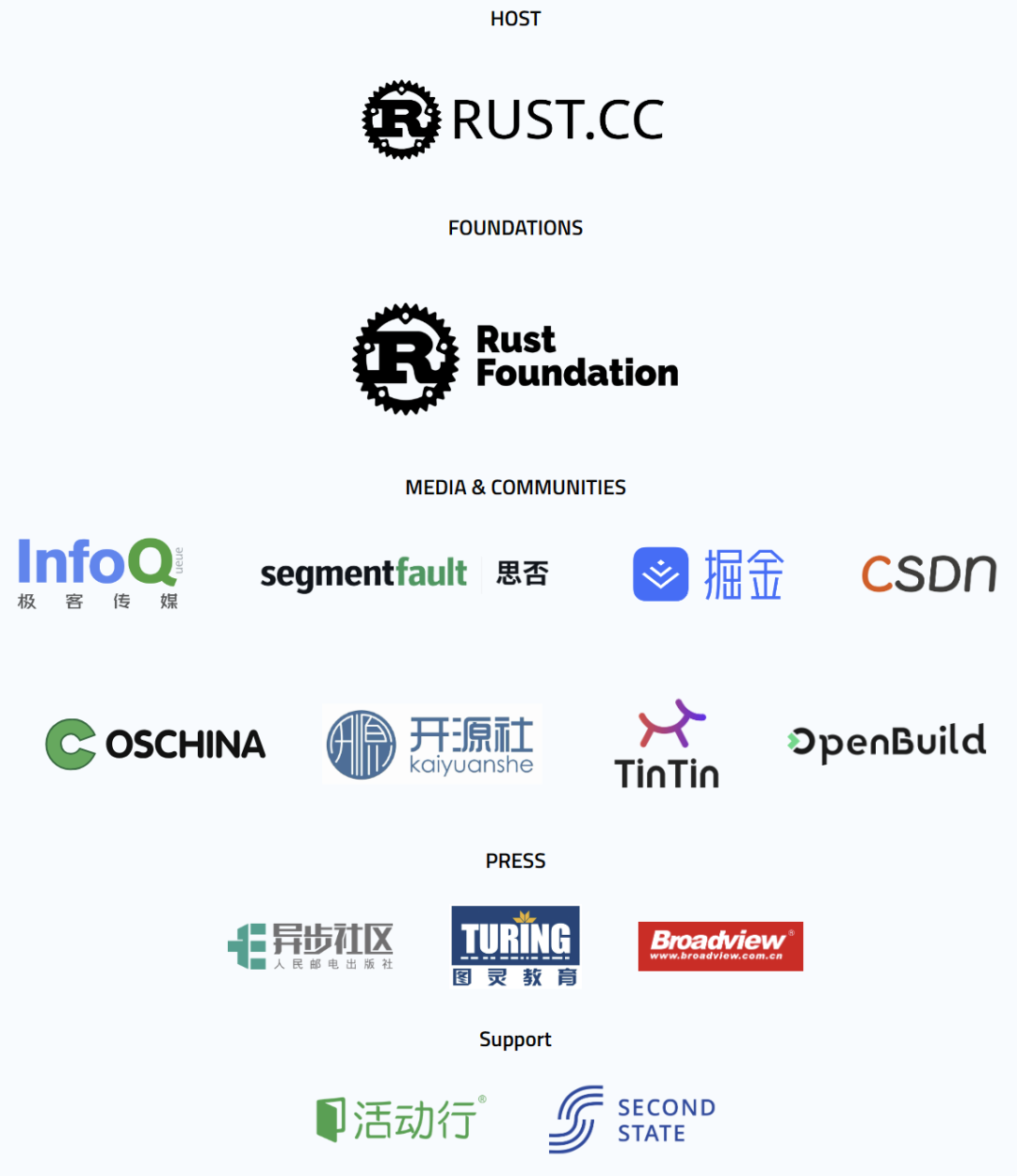 【第二天议程】大会议题重磅出炉，豪华阵容等你面基！RustChinaConf 2023！