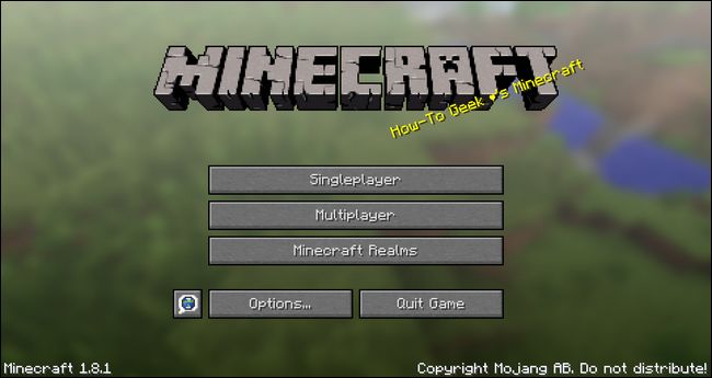 minecraft如何自定义您的minecraft初始屏幕文本