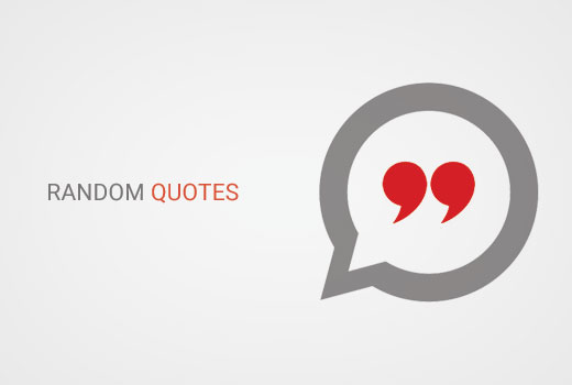 Add random quotes in WordPress sidebar