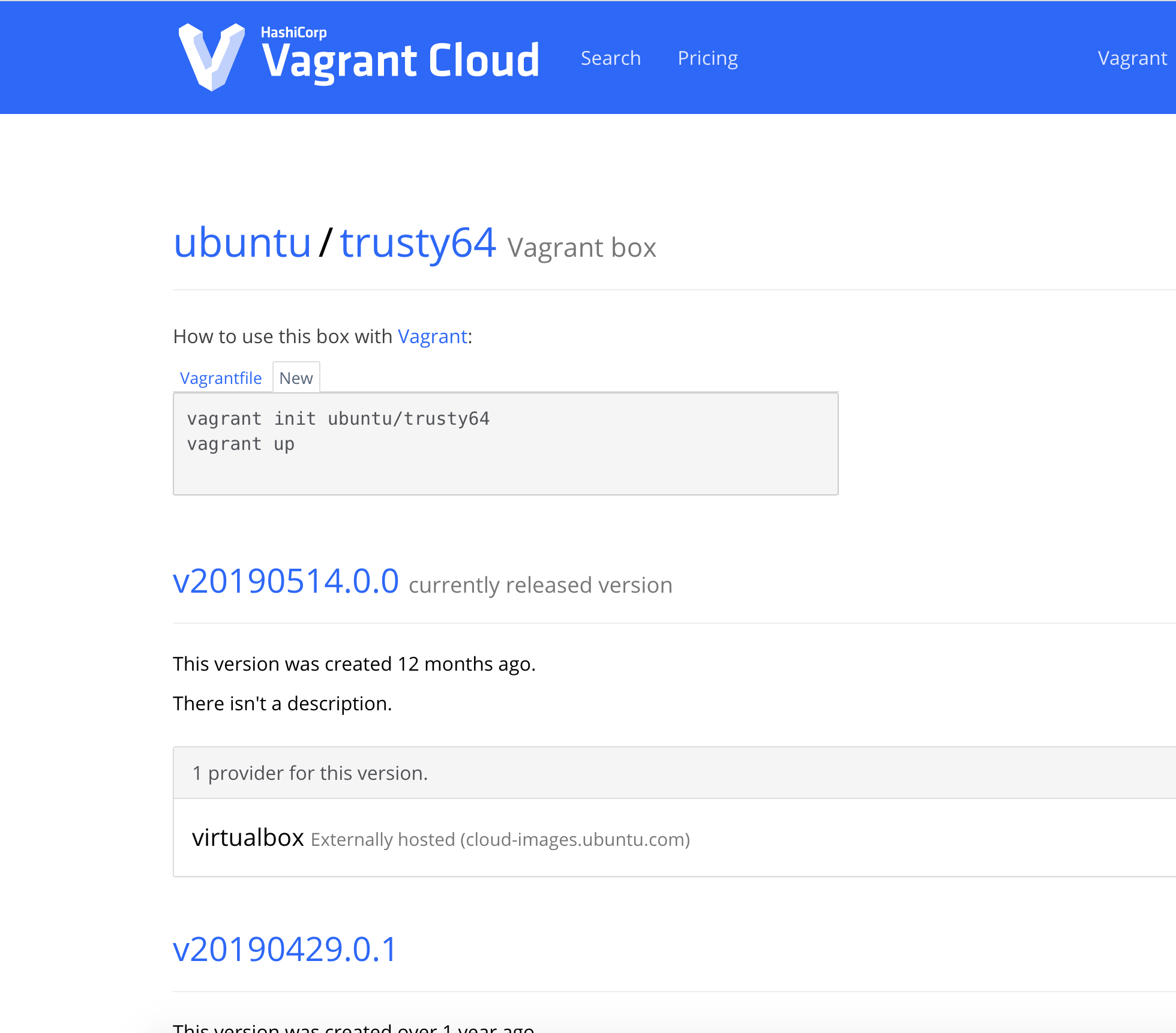 vagrant 快速搭建开发测试环境