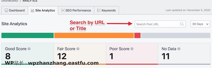 通过网址站点分析进行搜索