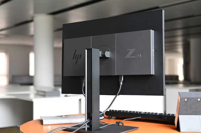 高亮屏幕一条条线惠普z24ng2显示器评测设计师都想要的好屏幕