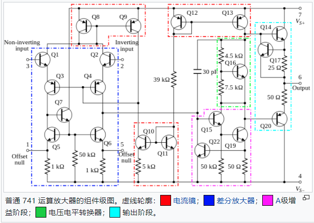 741内部电路图图片