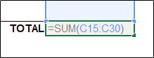 formula total