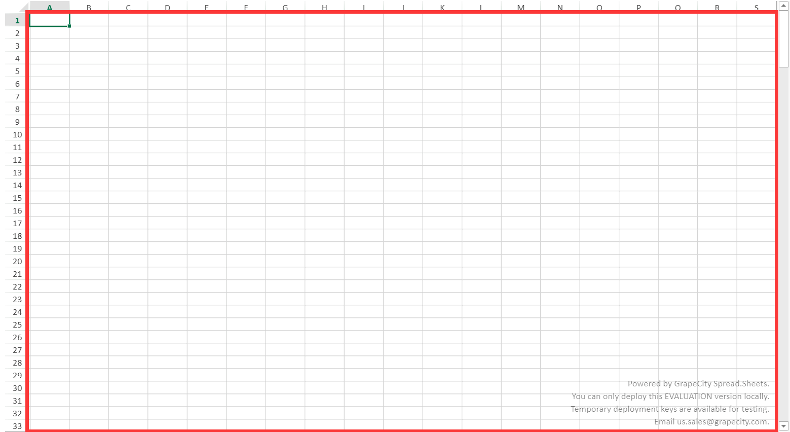 SpreadJS使用教程