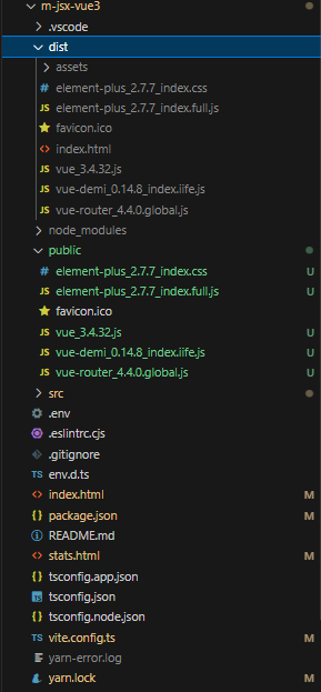 vue3+vite+ts+element-plus+rollup-plugin-external-globals+vite-plugin-html，提高打包速度，提高网页打开速度_vue.js_08