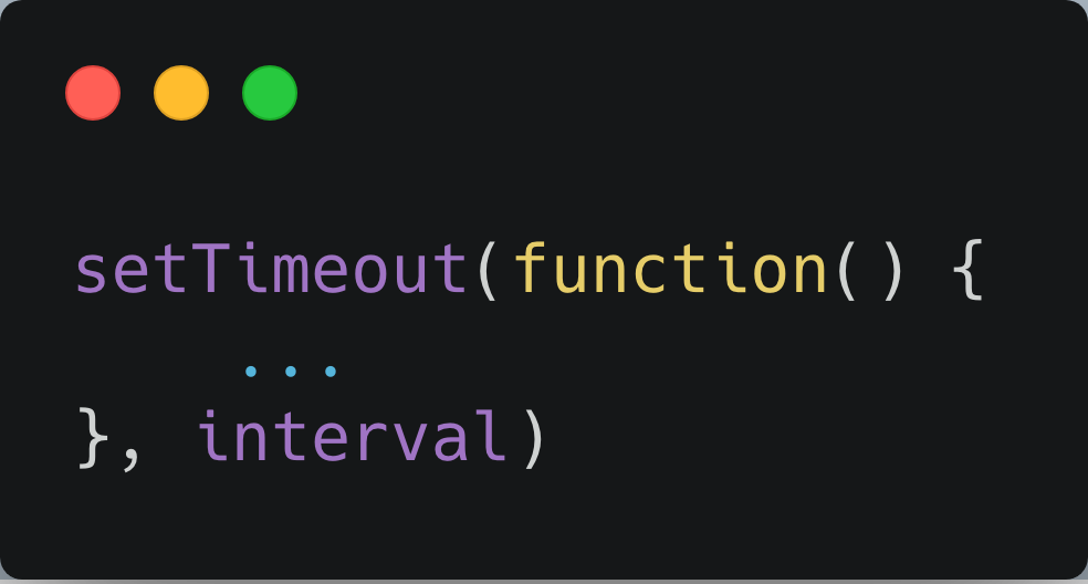 Setinterval function