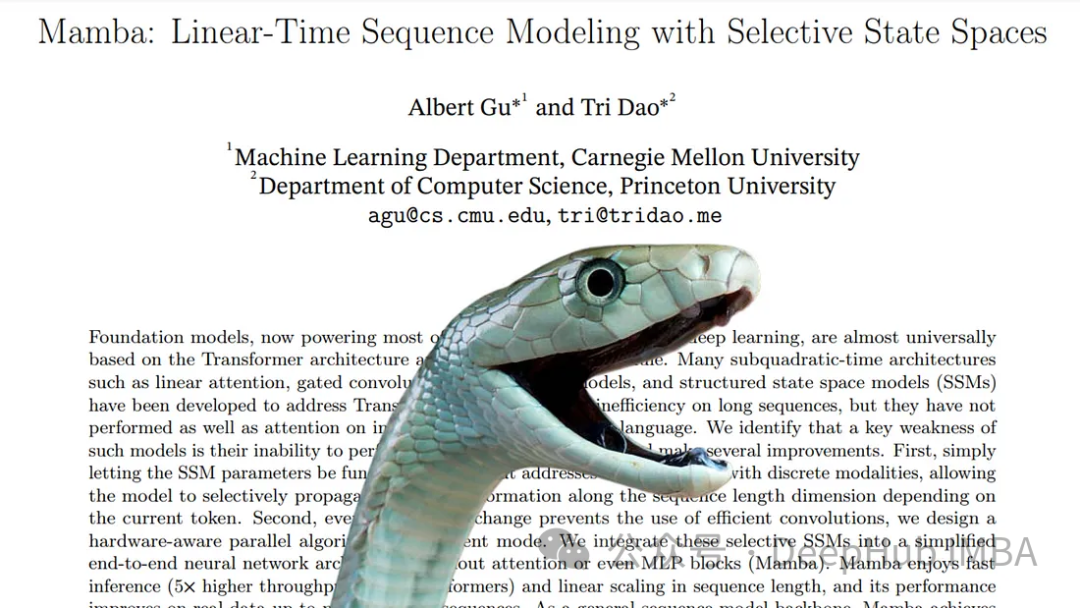 挑战Transformer的新架构Mamba解析以及Pytorch复现
