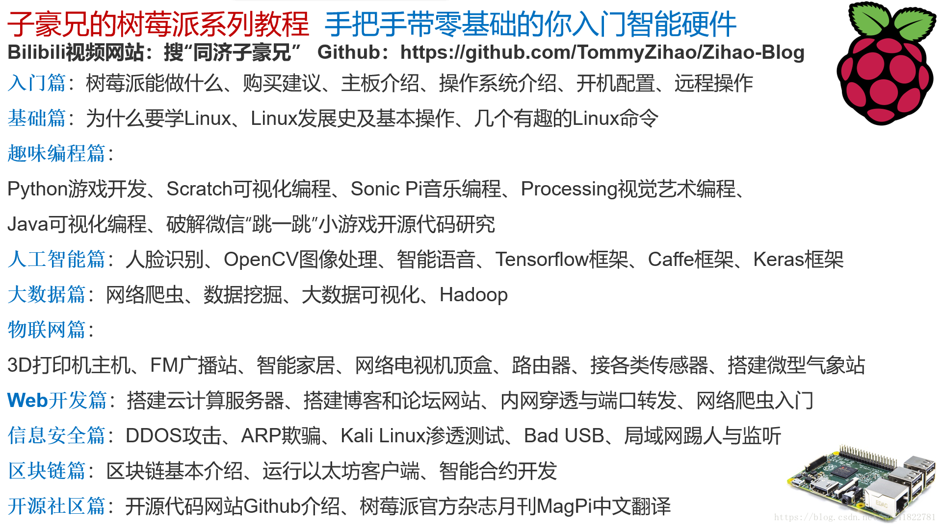 子豪兄的树莓派系列教程