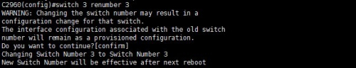 Cisco 2960S Series Switch Stacking Configuration