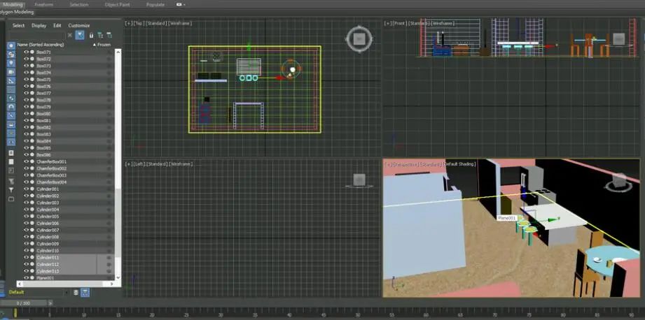【自学必看】3DMAX室内建模教程-CSDN博客