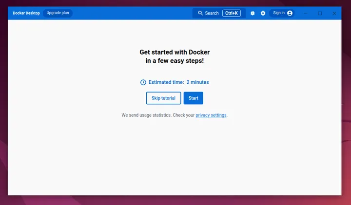 Skip-Tutorial-Docker-Desktop-Ubuntu