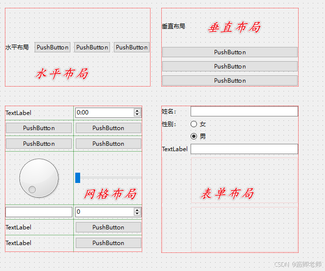 入门 PyQt6 看过来（案例）08~ 页面布局_python_03