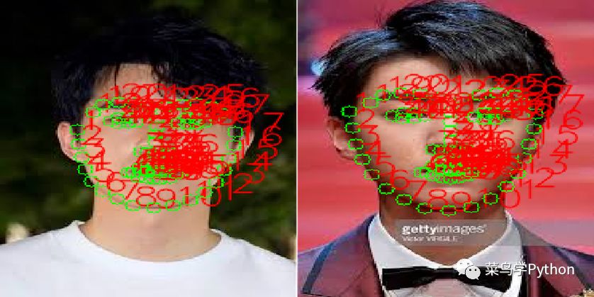 用python玩人脸合成你也能有一张明星脸附代码