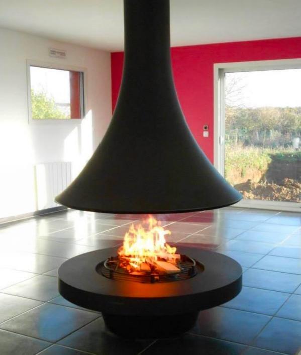 经典与现代：燃木壁炉的家居装饰灵感