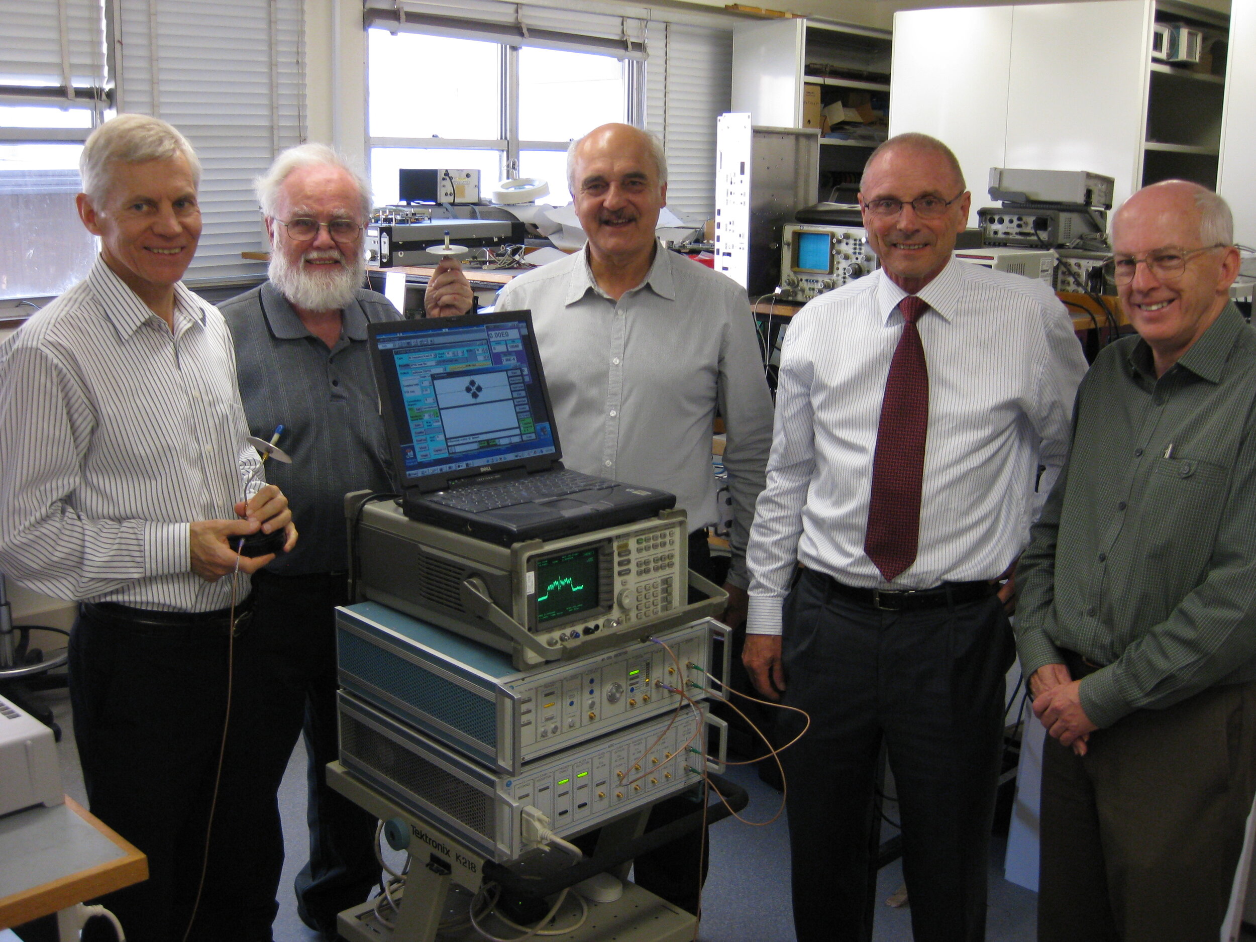 John O’Sullivan and other CSIRO scientists in their lab.