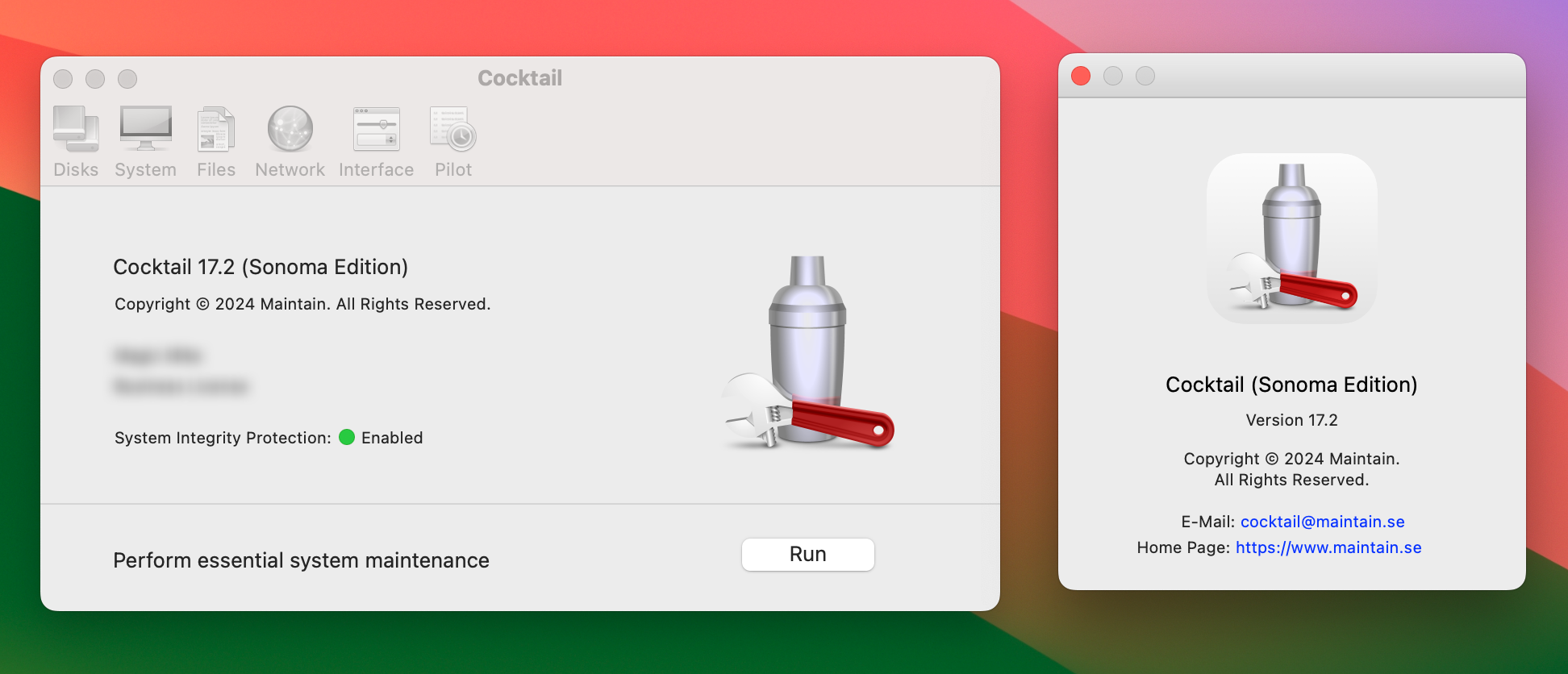 Cocktail for Mac v17.2 - 系统清理、修复优化工具