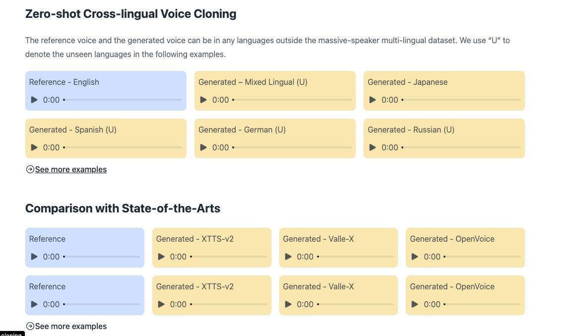 OpenVoice——强大的语音克隆与生成技术