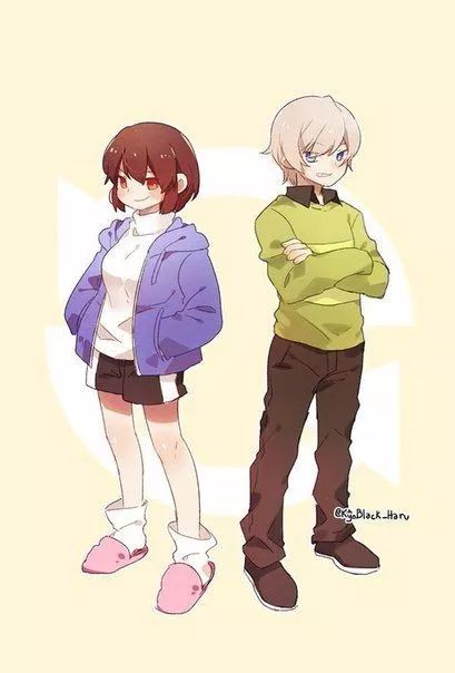 undertale人物undertale传说之下精美人物图包charaampsans篇