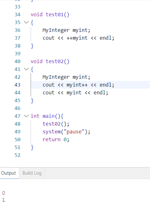 C++知识切片①：运算符重载之前置递增和后置递增