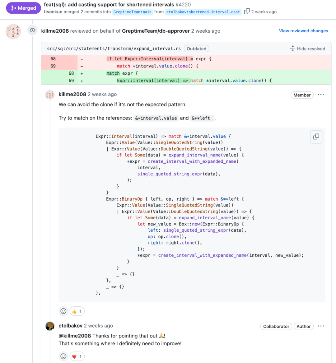 <span style='color:red;'>夜</span><span style='color:red;'>天</span><span style='color:red;'>之</span><span style='color:red;'>书</span> #99 改良 SQL Interval 语法：一次开源贡献的经历