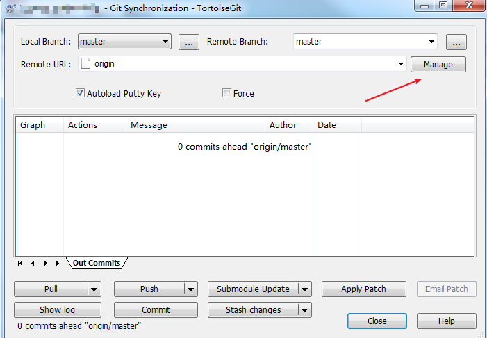 TortoiseGit同步-管理