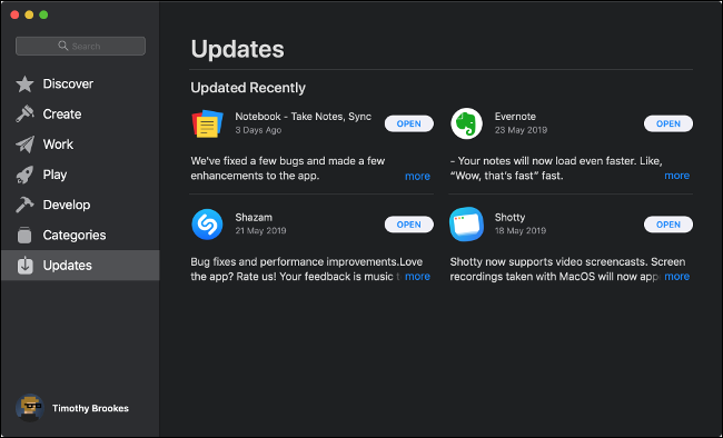 更新mac app store應用程序(updating your mac app store apps)