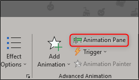 animation pane