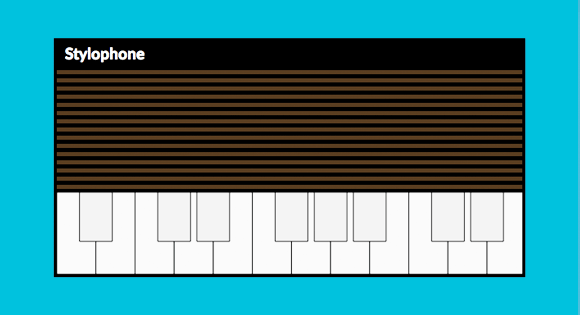 Web Audio Stylophone