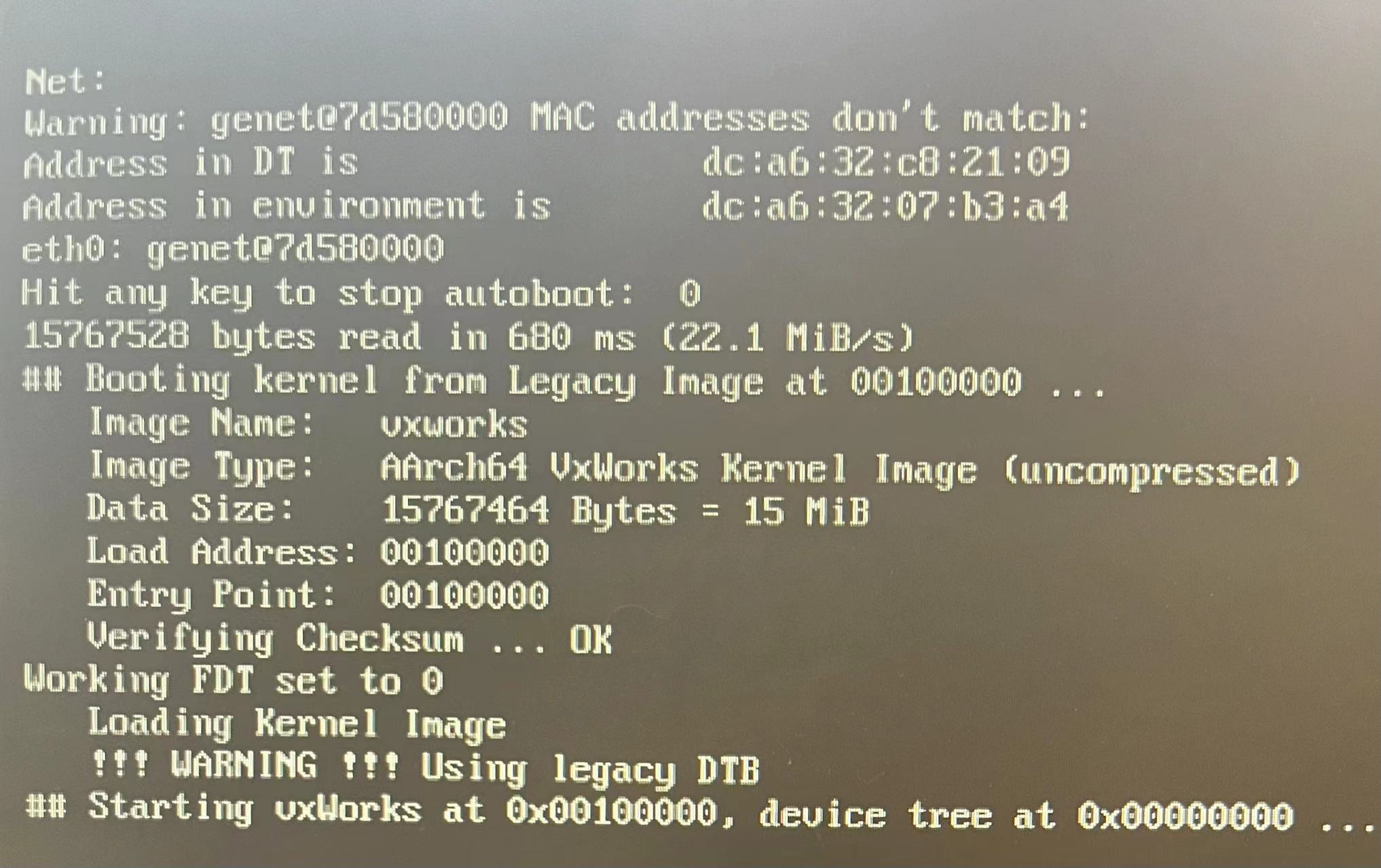 Vx for RPI4 on HDMI