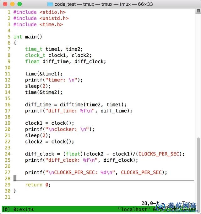 c语言time函数计时,C函数time和clock的计时区别-CSDN博客