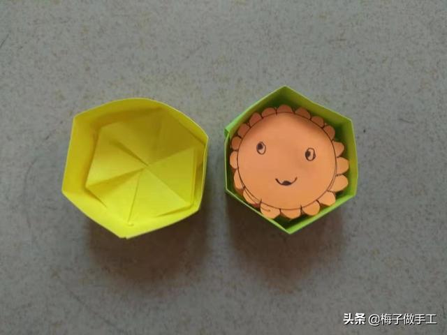 怎么用纸做圆形的盒子 - 教我折手工折纸盒子 - 实验室设备网
