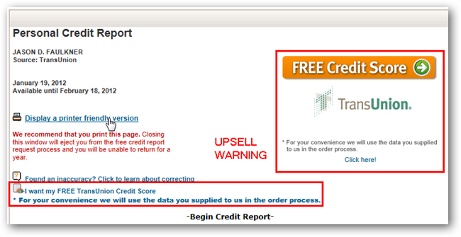 如何在不被骗的情况下获取免费的年度信用报告