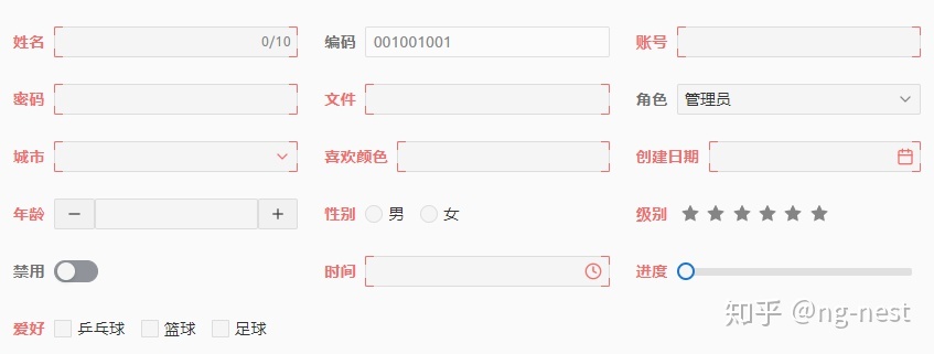 解讀elementui的組件源碼，angular select2源碼解析_Angular 組件庫 NG-NEST 源碼解析：Form 表單組件