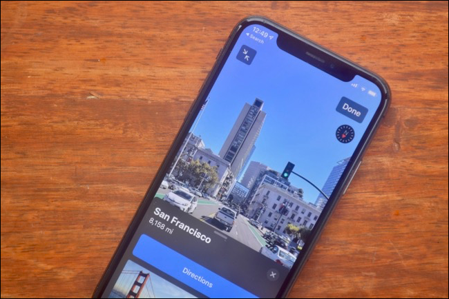 Look Around feature in Maps app in iOS 13