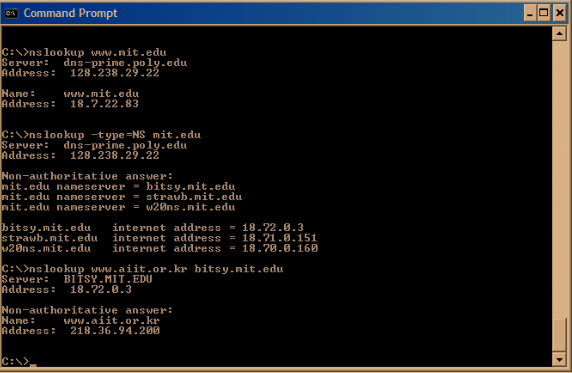 计算机自顶向下 Wireshark labs——DNS