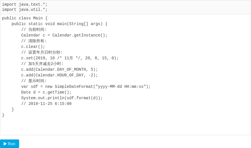 java - 日期与时间 LocalDateTime ZonedDateTime DateTimeFormatter Instant Date ...