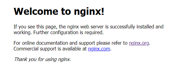 Nginx 的安装