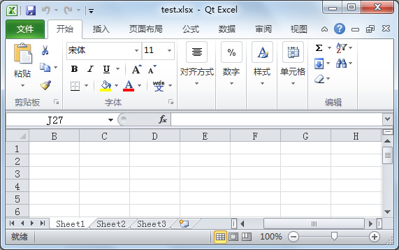 Qt之操作Excel