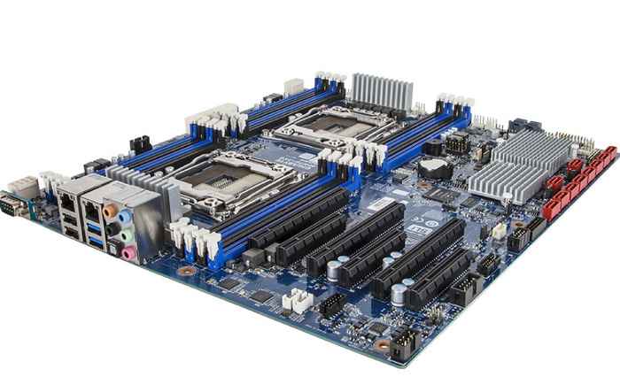 壕到没朋友,支持双路18核cpu,16条内存,3路显卡的主板来了