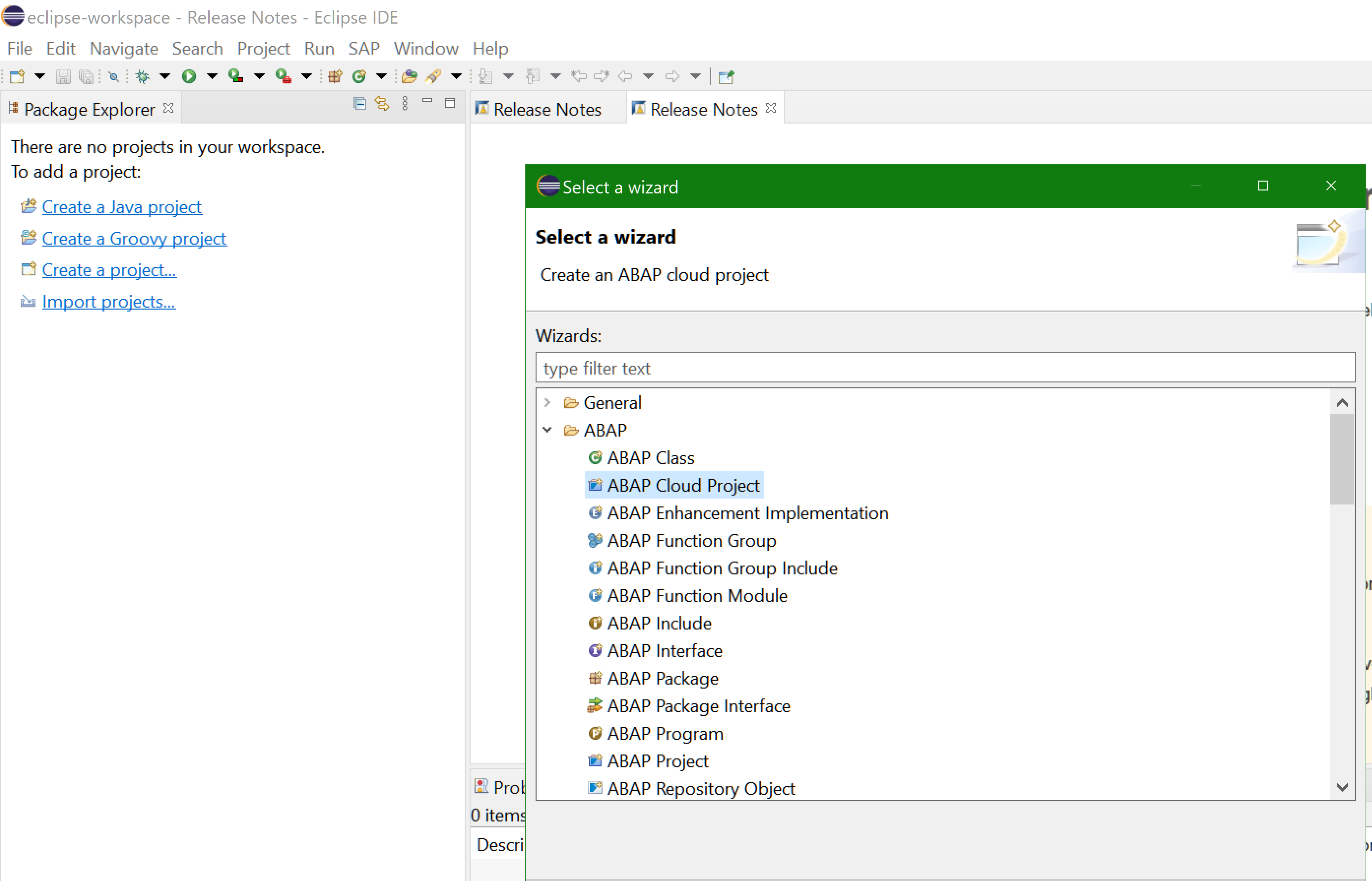 How ABAP Development Tool shortcut key of code completion - Programmer ...